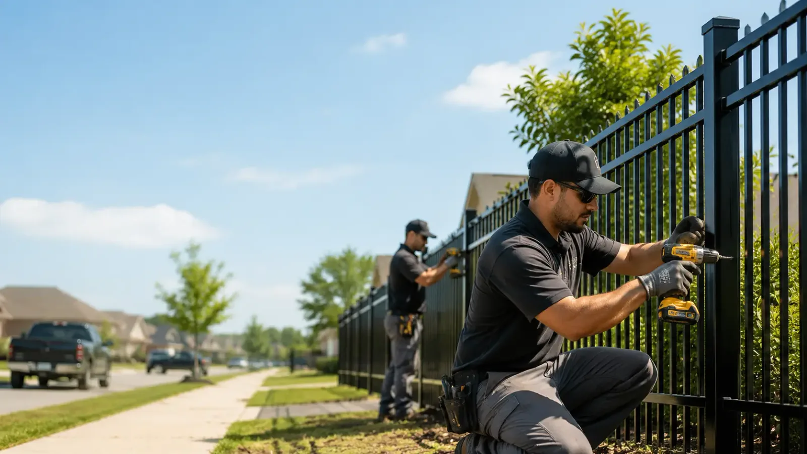Metal Fence Installation in West, TX